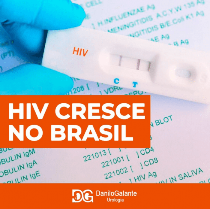 HIV cresce no Brasil