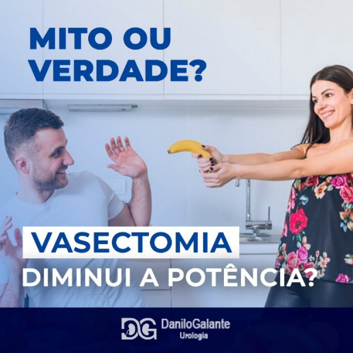 Vasectomia diminui a "potência"?