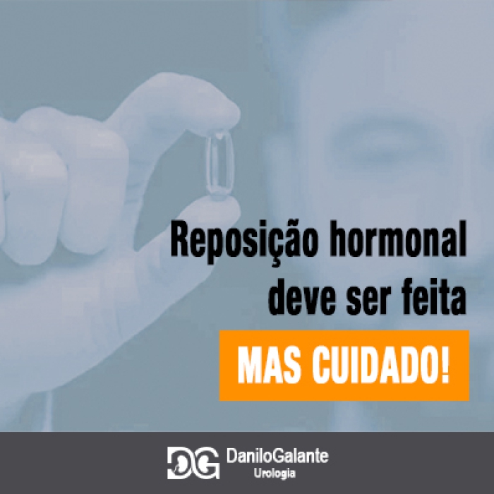 Reposição hormonal pode ser feita, mas com os devidos cuidados!